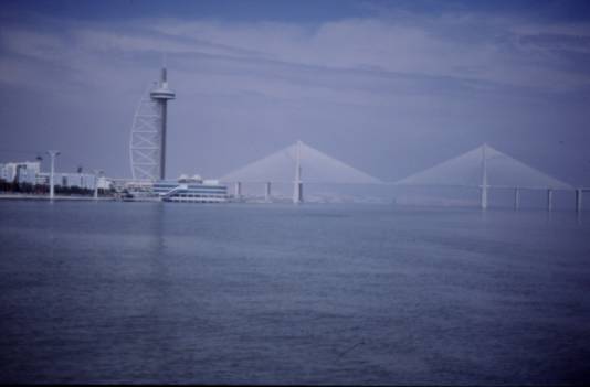 Rio Tejo e Ponte Vasco da Gama