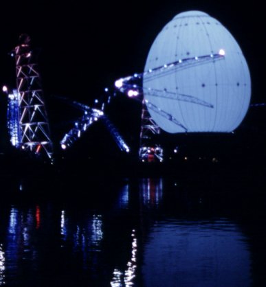 Olivais Dock and Acqua Matrix balloon