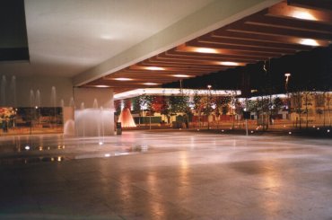 Knowledge of the Seas Pavilion courtyard